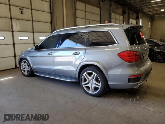 2015 Mercedes-Benz GL-Class GL 550 with VIN 4JGDF7DE9FA528682, listed as a Copart auction lot 50275955 with 0 mi miles and Non Repairable. Bid and sale history available at carsss.com. Image 2.