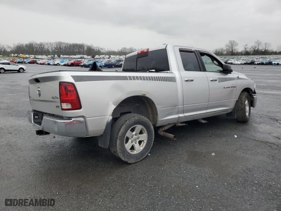 2011 Ram 1500 SLT with VIN 1D7RV1GPXBS569629, listed as a Copart auction lot 51676905 with 121,672 mi miles and Salvage Title. Bid and sale history available at carsss.com. Image 3.