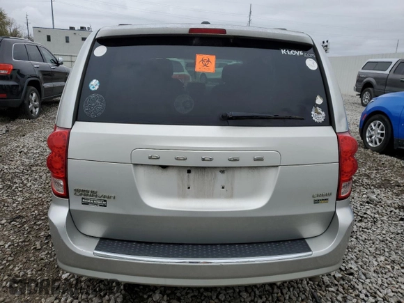 2011 Dodge Grand Caravan Crew with VIN 2D4RN5DG6BR693469, listed as a Copart auction lot 50952085 with 209,501 mi miles and Clean Title. Bid and sale history available at DreamBid. Image 6.