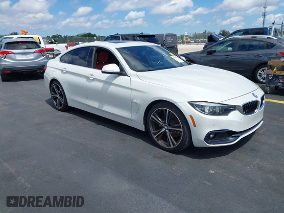2018 BMW 4 Series 430i with VIN WBA4J1C5XJBG78451, listed as a IAAI auction lot 42256036 with 103,289 mi miles and . Bid and sale history available at DreamBid. Image 1.