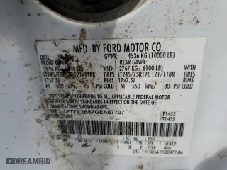 2016 Ford Super Duty F-250 SRW XLT with VIN 1FT7X2B67GEA87707, listed as a Copart auction lot 53876795 with 160,337 mi miles and Salvage Title. Bid and sale history available at carsss.com. Image 12.