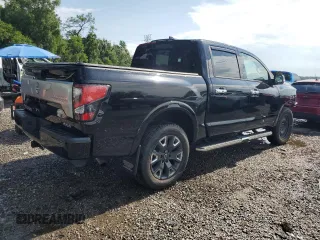 2023 Nissan Titan SV z VIN 1N6AA1ED9PN108095, wystawiony jako Copart lot #57963375 z przebiegiem 21 232 mil mil oraz Szkoda całkowita • Salvage title. Historia ofert i sprzedaży dostępna na DreamBid. Obrazek 3.