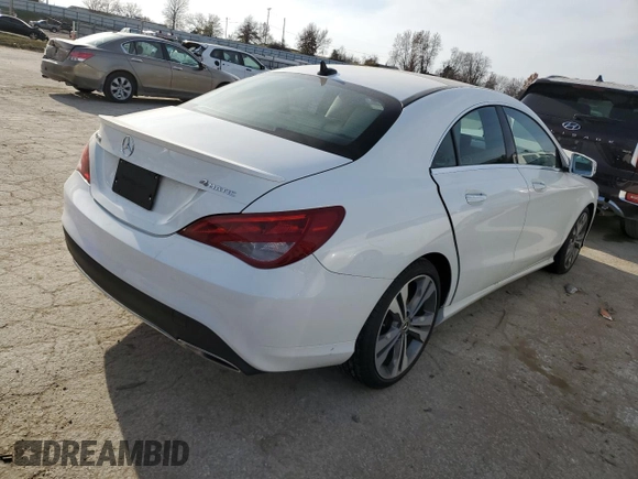 2019 Mercedes-Benz CLA with VIN WDDSJ4GB9KN770679, listed as a Copart auction lot 79707543 with 58,833 mi miles and Salvage Title. Bid and sale history available at carsss.com. Image 3.