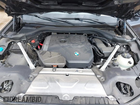2024 BMW X3 sDrive30i with VIN 5UX43DP07R9V39275, listed as a IAAI auction lot 41673687 with 21,887 mi miles and . Bid and sale history available at DreamBid. Image 10.