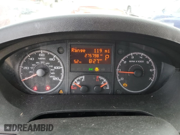 2019 Ram ProMaster Cargo with VIN 3C6URVHG8KE504013, listed as a Copart auction lot 58715384 with 275,798 mi miles and Non Repairable. Bid and sale history available at DreamBid. Image 9.