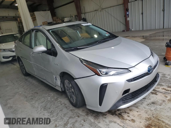 2020 Toyota Prius L Eco с VIN JTDKARFU2L3120017, выставлен на аукционе Copart как лот 64256835 с пробегом 25 278 миль миль и Списание • Salvage title. История ставок и продаж доступна на DreamBid. Изображение 4.