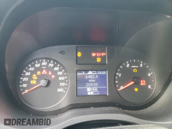 2021 Mercedes-Benz Sprinter with VIN W1W9ED3Y5MT069700, listed as a Copart auction lot 53903444 with 20,939 mi miles and Clean Title. Bid and sale history available at DreamBid. Image 8.