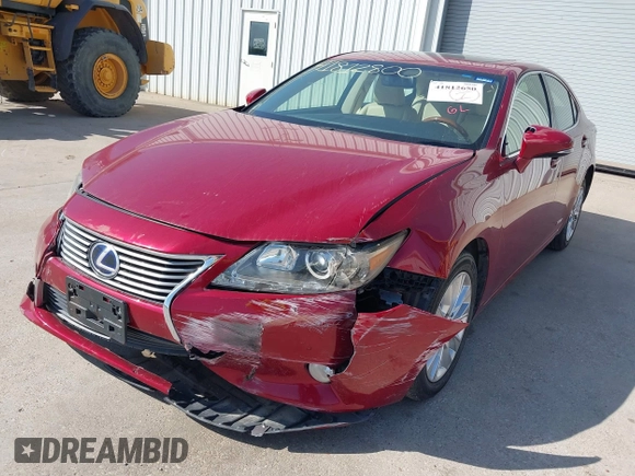 2013 Lexus ES 300h with VIN JTHBW1GG4D2001466, listed as a IAAI auction lot 41812800 with 110,662 mi miles and . Bid and sale history available at DreamBid. Image 6.