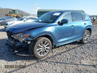 2024 Mazda CX-5 S Premium with VIN JM3KFBDL7R0422133, listed as a IAAI auction lot 42103114 with 37,346 mi miles and . Bid and sale history available at DreamBid. Image 2.