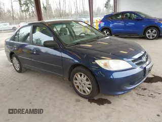 2004 Honda Civic LX with VIN 2HGES16684H639523, listed as a IAAI auction lot 41462547 with 131,113 mi miles. Bid and sale history available at carsss.com. Image 1.