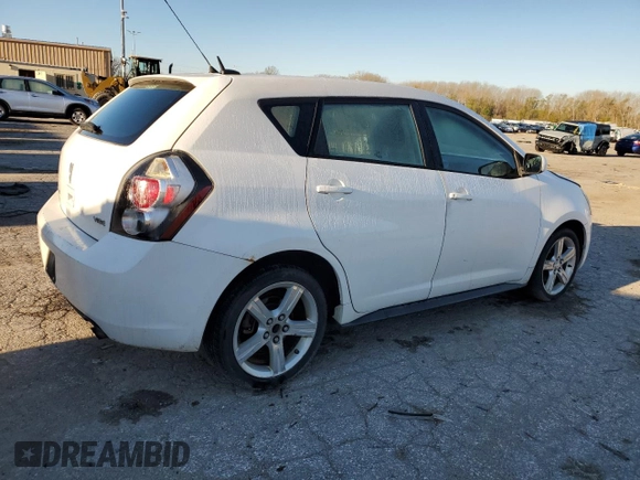 2009 Pontiac Vibe w/1SB with VIN 5Y2SP67059Z422030, listed as a Copart auction lot 80166944 with 207,426 mi miles and Salvage Title. Bid and sale history available at carsss.com. Image 3.