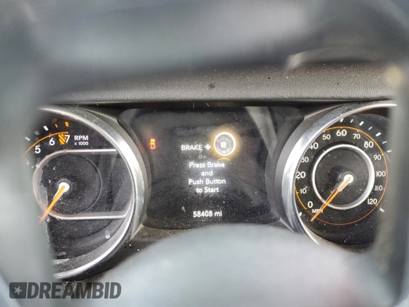 2023 Jeep Gladiator High Altitude z VIN 1C6HJTFGXPL514573, wystawiony jako Copart lot #74563354 z przebiegiem 58 408 mil mil oraz Nie do naprawy • Non repairable. Historia ofert i sprzedaży dostępna na DreamBid. Obrazek 9.