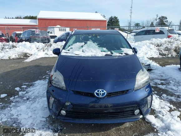 2012 Toyota Prius One with VIN JTDKN3DUXC1559823, listed as a IAAI auction lot 41253583 with 144,729 mi miles. Bid and sale history available at carsss.com. Image 12.