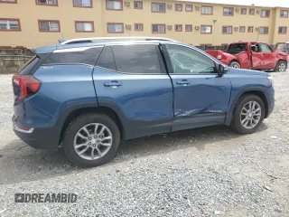 2024 GMC Terrain SLT with VIN 3GKALPEG1RL146602, listed as a Copart auction lot 59375185 with 29,640 mi miles and Salvage title. Bid and sale history available at DreamBid. Image 3.