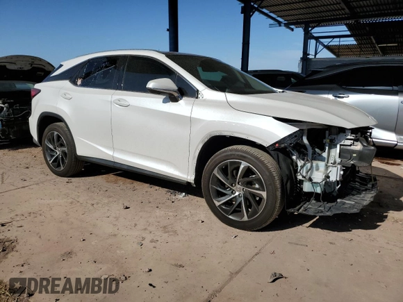 2017 Lexus RX with VIN 2T2ZZMCAXHC081546, listed as a Copart auction lot 51018745 with 29,113 mi miles and Salvage Title. Bid and sale history available at carsss.com. Image 4.