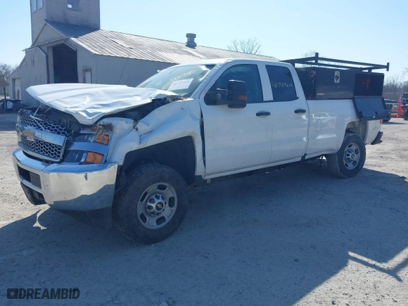 2019 Chevrolet Silverado 2500HD Work Truck with VIN 2GC2CREG0K1232048, listed as a IAAI auction lot 41737215 with 139,482 mi miles. Bid and sale history available at carsss.com. Image 18.