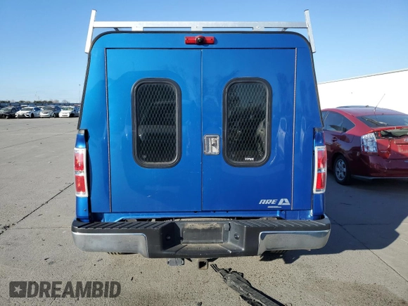 2013 Ford F-150 XL with VIN 1FTNF1CFXDKE71450, listed as a Copart auction lot 42798745 with 66,523 mi miles and Salvage Title. Bid and sale history available at carsss.com. Image 6.