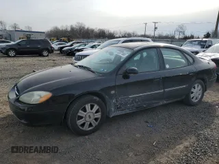2003 Ford Taurus SEL Deluxe with VIN 1FAHP56S73A218669, listed as a Copart auction lot 46067985 with 170,312 mi miles and Salvage Title. Bid and sale history available at DreamBid. Image 1.