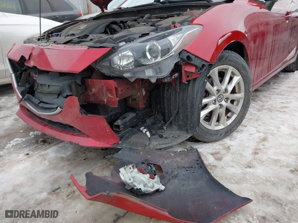 2016 Mazda Mazda3 i Grand Touring with VIN 3MZBM1N77GM245567, listed as a IAAI auction lot 41330883 with 128,423 mi miles. Bid and sale history available at carsss.com. Image 6.