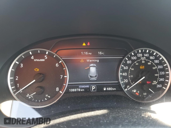 2019 Infiniti QX50 Essential z VIN 3PCAJ5M36KF110008, wystawiony jako Copart lot #53867995 z przebiegiem 106 978 mil mil oraz Szkoda całkowita • Salvage title. Historia ofert i sprzedaży dostępna na DreamBid. Obrazek 9.