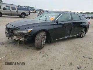 2018 Honda Accord EX z VIN 1HGCV1F4XJA072531, wystawiony jako Copart lot #55898315 z przebiegiem Nie podano mil oraz Szkoda całkowita • Salvage title. Historia ofert i sprzedaży dostępna na DreamBid. Obrazek 1.