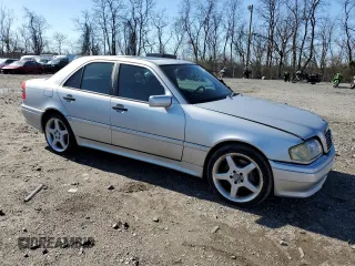 1996 Mercedes-Benz C with VIN WDBHM36E8TF345885, listed as a Copart auction lot 49954735 with Not Provided miles and Clean Title. Bid and sale history available at DreamBid. Image 4.