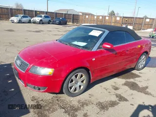 2005 Audi A4 3.0L with VIN WAUDT48HX5K003992, listed as a IAAI auction lot 41457976 with 129,271 mi miles. Bid and sale history available at carsss.com. Image 2.