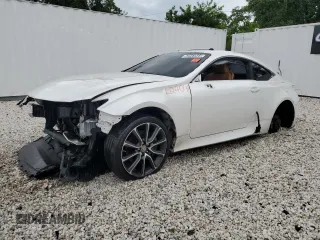 2017 Lexus RC with VIN JTHSM5BCXH5003406, listed as a Copart auction lot 62841844 with 999,999 mi miles and Salvage Title. Bid and sale history available at carsss.com. Image 1.