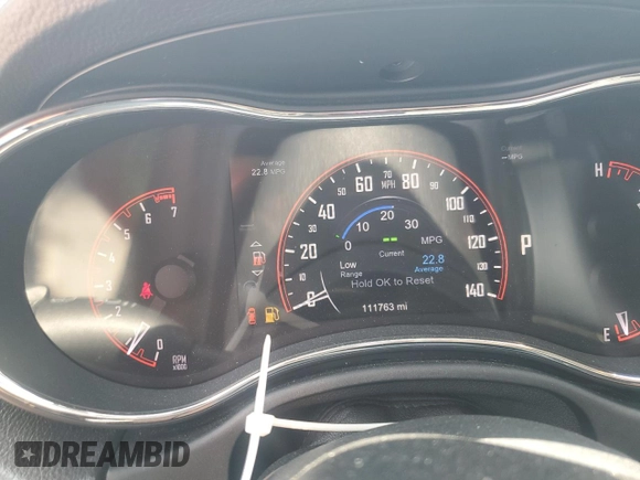 2014 Dodge Durango Limited с VIN 1C4RDHDG6EC390464, выставлен на аукционе Copart как лот 61191595 с пробегом 111 763 миль миль и Списание • Salvage title. История ставок и продаж доступна на DreamBid. Изображение 9.