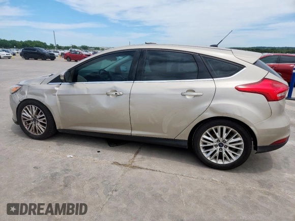 2017 Ford Focus Titanium with VIN 1FADP3N22HL266807, listed as a Copart auction lot 57071635 with 172,857 mi miles and Salvage title. Bid and sale history available at DreamBid. Image 2.