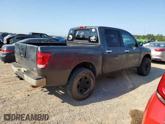 2005 Nissan Titan SE with VIN 1N6AA07A65N510019, listed as a Copart auction lot 53382375 with 337,220 mi miles and Salvage Title. Bid and sale history available at DreamBid. Image 3.