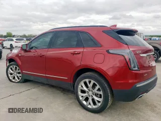 2020 Cadillac XT5 Sport AWD with VIN 1GYKNGRSXLZ224734, listed as a Copart auction lot 49961705 with Not provided miles and Salvage title. Bid and sale history available at DreamBid. Image 2.