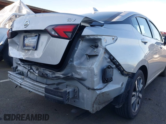 2021 Nissan Versa SV with VIN 3N1CN8EV6ML828504, listed as a IAAI auction lot 41375914 with 86,854 mi miles and . Bid and sale history available at DreamBid. Image 18.