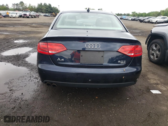 2009 Audi A4 Premium Plus z VIN WAUSF78K79N071988, wystawiony jako Copart lot #56941395 z przebiegiem 68 121 mil mil oraz Szkoda całkowita • Salvage title. Historia ofert i sprzedaży dostępna na DreamBid. Obrazek 6.