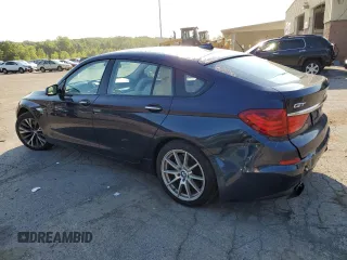 2012 BMW 5 Series GT 550i xDrive with VIN WBASP4C54CC899853, listed as a Copart auction lot 62847714 with 141,034 mi miles and Salvage Title. Bid and sale history available at carsss.com. Image 2.