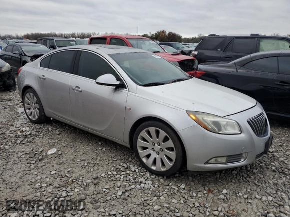 2011 Buick Regal CXL Turbo TO7 with VIN W04G15GV3B1063322, listed as a Copart auction lot 79329314 with 146,236 mi miles and Clean title. Bid and sale history available at DreamBid. Image 4.