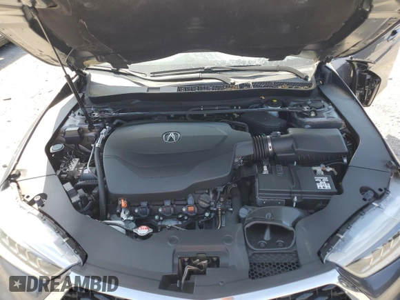 2020 Acura TLX w/Technology Pkg with VIN 19UUB2F49LA005036, listed as a Copart auction lot 56857254 with 24,332 mi miles and Salvage Title. Bid and sale history available at carsss.com. Image 11.