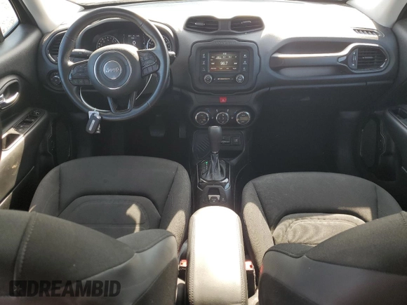 2017 Jeep Renegade Altitude with VIN ZACCJABB6HPG23093, listed as a Copart auction lot 61872965 with 51,408 mi miles and Salvage title. Bid and sale history available at DreamBid. Image 8.