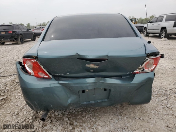 2010 Chevrolet Cobalt LT w/1LT with VIN 1G1AD5F51A7207457, listed as a Copart auction lot 50773505 with 172,580 mi miles and Salvage Title. Bid and sale history available at carsss.com. Image 6.