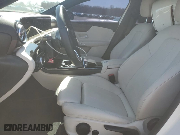 2022 Mercedes-Benz A 220 with VIN W1K3G4FB0NJ362944, listed as a Copart auction lot 49607325 with 5,519 mi miles and Salvage Title. Bid and sale history available at DreamBid. Image 7.
