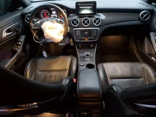 2016 Mercedes-Benz CLA 45 AMG with VIN WDDSJ5CB4GN347432, listed as a Copart auction lot 42567015 with 96,945 mi miles and Salvage Title. Bid and sale history available at DreamBid. Image 8.