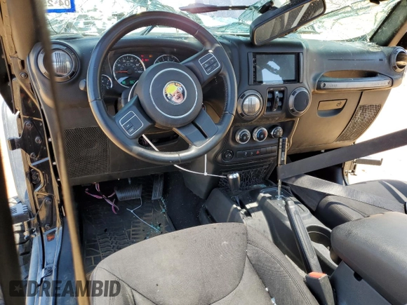 2018 Jeep Wrangler JK Unlimited Sport S with VIN 1C4BJWDG6JL875857, listed as a Copart auction lot 62903474 with 56,208 mi miles and Salvage Title. Bid and sale history available at carsss.com. Image 8.