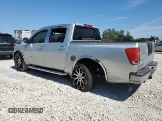 2008 Nissan Titan XE with VIN 1N6AA07D78N325394, listed as a Copart auction lot 47346415 with 247,793 mi miles and Salvage Title. Bid and sale history available at carsss.com. Image 2.