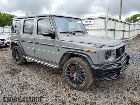 2023 Mercedes-Benz G 63 AMG z VIN W1NYC7HJ3PX477936, wystawiony jako Copart lot #60379704 z przebiegiem 2 858 mil mil oraz Szkoda całkowita • Salvage title. Historia ofert i sprzedaży dostępna na DreamBid. Obrazek 4.
