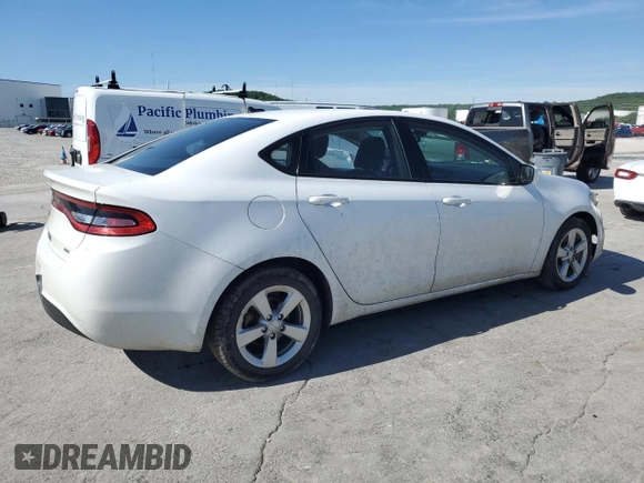 2015 Dodge Dart SXT with VIN 1C3CDFBBXFD128383, listed as a Copart auction lot 54830085 with 97,097 mi miles and Salvage title. Bid and sale history available at DreamBid. Image 3.