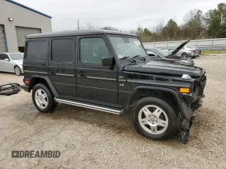 2002 Mercedes-Benz G-Class with VIN WDCYR49E12X133160, listed as a Copart auction lot 47310015 with 93,526 mi miles and Salvage Title. Bid and sale history available at carsss.com. Image 4.