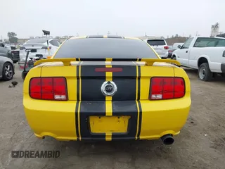 2006 Ford Mustang GT Deluxe with VIN 1ZVFT82H165206827, listed as a IAAI auction lot 42031340 with 256,919 mi miles. Bid and sale history available at carsss.com. Image 17.