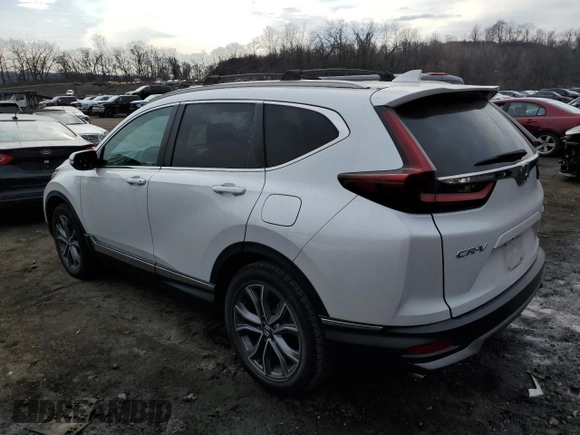 2020 Honda CR-V Touring with VIN 2HKRW2H96LH654268, listed as a Copart auction lot 47172605 with 57,086 mi miles and Salvage Title. Bid and sale history available at DreamBid. Image 2.