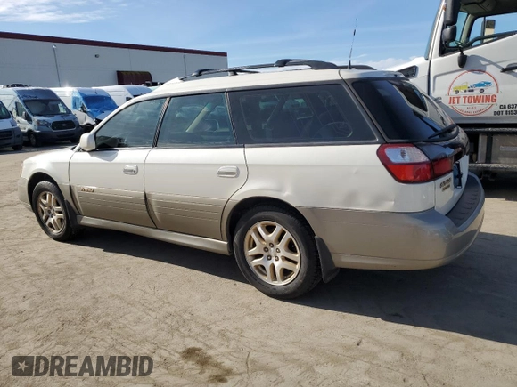 2002 Subaru Legacy Outback Limited with VIN 4S3BH686427665376, listed as a Copart auction lot 46349015 with 189,796 mi miles and Salvage title. Bid and sale history available at DreamBid. Image 2.