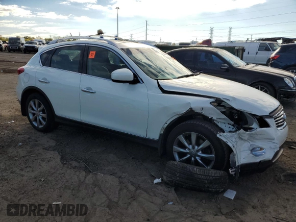 2008 Infiniti EX Journey with VIN JNKAJ09F38M357751, listed as a Copart auction lot 75230384 with Not Provided miles and Clean Title. Bid and sale history available at carsss.com. Image 4.